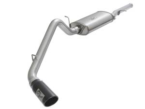 aFe Power - aFe Power MACH Force-Xp 3 IN 409 Stainless Steel Cat-Back Exhaust System w/Black Tip - 49-44072-B - Image 1