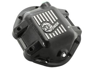 aFe Power - aFe Power Pro Series Rear Differential Cover Black w/ Machined Fins Jeep Wrangler (TJ/JK) 97-18 - 46-70162 - Image 2