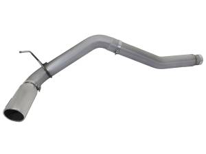 aFe Power - aFe Power Large Bore-HD 5 IN DPF-Back Stainless Steel Exhaust System w/Polished Tip Nissan Titan XD 16-19 V8-5.0L (td) - 49-46112-P - Image 2