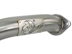 aFe Power - aFe Power Takeda 2-1/2 IN 304 Stainless Steel Axle-Back Exhaust System w/ Black Tip Infiniti Q50 16-23 V6-3.0L (tt) - 49-36130NM-B - Image 3