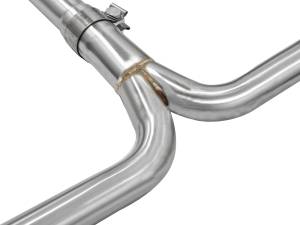 aFe Power - aFe Power Takeda 2-1/4 IN to 2 IN 304 Stainless Steel Cat-Back Exhaust w/Polished Tips Honda Accord 08-12 V6-3.5L - 49-36612 - Image 5