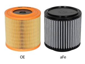 aFe Power - aFe Power Magnum FLOW OE Replacement Air Filter w/ Pro DRY S Media (Pair) Aston Martin DB9 04-16 V12-6.0L - 11-10141-MA - Image 3