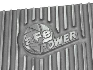 aFe Power - aFe POWER Street Series Transmission Pan Raw w/ Machined Fins GM Diesel Trucks 01-19 V8-6.6L (td) LB7/LLY/LBZ/LMM/LML/L5P - 46-70070 - Image 7