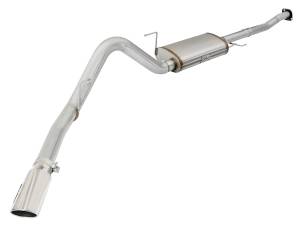 aFe Power - aFe Power MACH Force-Xp 3 IN to 3-1/2 IN 409 Stainless Steel Cat-Back Exhaust w/Polish Tip Ford F-150 15-20 V6-2.7L (tt)/3.5L (tt) - 49-43068-P - Image 1