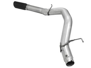 aFe Power - aFe Power Large Bore-HD 5 IN 409 Stainless Steel DPF-Back Exhaust System w/Black Tip Dodge RAM Diesel Trucks 13-18 L6-6.7L (td) - 49-42039-B - Image 3