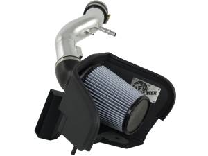 aFe Power Magnum FORCE Stage-2 Cold Air Intake System w/ Pro DRY S Filter Polished Ford Mustang 11-14 V6-3.7L - 51-12102-P