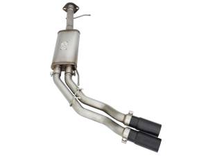 aFe Power - aFe Power Rebel Series 3 IN to 2-1/2 IN 409 Stainless Steel Cat-Back Exhaust w/Black Tip Ford F-150 Raptor 10-14 V8-6.2L - 49-43071-B - Image 2