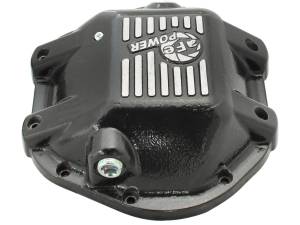 aFe Power - aFe Power Pro Series Rear Differential Cover Kit Black w/ Machined Fins & Gear Oil Jeep Wrangler (TJ/JK) 97-18 - 46-70162-WL - Image 2