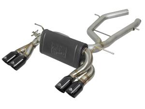 aFe Power MACH Force-Xp 2-1/2 IN Stainless Steel Axle Back Exhaust System w/ Black Tips BMW M3/M4 (F80/82/83) 15-20 L6-3.0L (tt) S55 - 49-36338-B