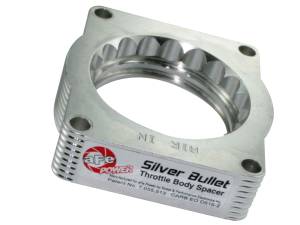 Air & Fuel Delivery - Throttle Bodies & Components - aFe Power - aFe Power Silver Bullet Throttle Body Spacer Kit Ford F-150 04-10 V8-5.4L - 46-33002
