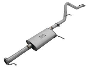 aFe Power - aFe Power Scorpion 2-1/2 IN Aluminized Steel Cat-Back Hi-Tuck Exhaust System Jeep Wrangler (JK) 07-18 V6-3.6L/3.8L - 49-08040 - Image 3