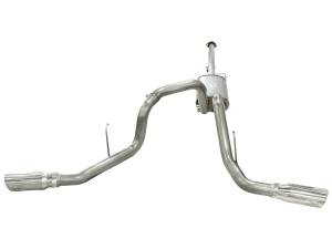 aFe Power - aFe Power MACH Force-Xp 3 IN 409 Stainless Steel Cat-Back Exhaust System w/Polished Tip Ford F-150 11-14 V6-3.5L (tt) - 49-43056-P - Image 2