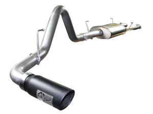 aFe Power MACH Force-Xp 2-1/2 IN to 3 IN 409 Stainless Steel Cat-Back Exhaust w/ Black Tip Toyota Tundra 07-09 V8-4.7L - 49-46009-B