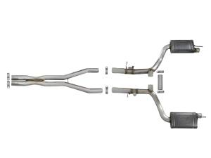 aFe Power - aFe Power MACH Force-Xp 304 Stainless Steel Cat-Back Exhaust System Dodge Challenger 17-23 V8-5.7L - 49-32061 - Image 5