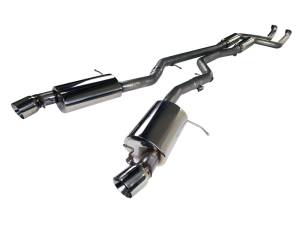 aFe Power MACH Force-Xp 2-3/4 IN 304 Stainless Steel Cat-Back Exhaust System BMW 335i (E90/92) 11-12 L6-3.0L (t) N55 - 49-36306