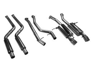 aFe Power - aFe Power MACH Force-Xp 2-3/4 IN 304 Stainless Steel Cat-Back Exhaust System BMW 335i (E90/92) 11-12 L6-3.0L (t) N55 - 49-36306 - Image 2