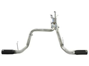 aFe Power - aFe Power MACH Force-Xp 2-1/2 IN to 3 IN 409 Stainless Steel Cat-Back Exhaust w/ Black Tip Toyota Tundra 10-21 V8-5.7L - 49-46014-B - Image 2