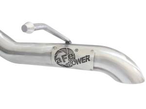 aFe Power - aFe Power MACH Force-Xp 2-1/2 IN 409 Stainless Steel Cat-Back Exhaust w/14 IN muffler Jeep Wrangler (JK) 07-18 V6-3.6L/3.8L - 49-48055 - Image 3