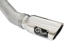 aFe Power - aFe Power MACH Force-Xp 4 IN 409 Stainless Steel Cat-Back Exhaust System w/Polished Tip Ford F-150 15-20 V6-2.7L (tt)/3.5L (tt) - 49-43069-P - Image 4