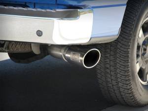 aFe Power - aFe Power MACH Force-Xp 4 IN 409 Stainless Steel Cat-Back Exhaust System w/Polished Tip Ford F-150 11-14 V6-3.5L (tt) - 49-43041-P - Image 6