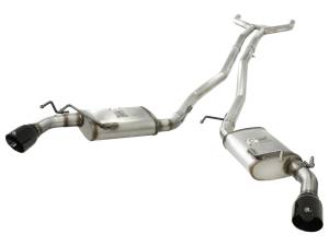 aFe Power MACH Force-Xp 2-1/2in 409 Stainless Steel Cat-Back Exhaust System w/Black Tip Chevrolet Camaro 10-13 V6-3.6L - 49-44042-B