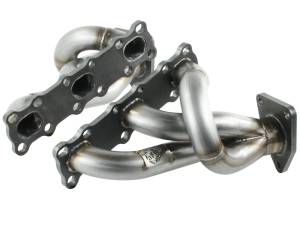 Exhaust - Exhaust Headers - aFe Power - aFe Power Twisted Steel 409 Stainless Steel Shorty Header Nissan Frontier 05-19/Pathfinder 05-12/Xterra 05-15 V6-4.0L - 48-46101