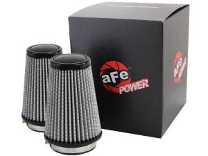 aFe Power Magnum FORCE Intake Replacement Air Filter w/ Pro DRY S Media (Pair) 3-1/2 IN F x 5 IN B x 3-1/2 IN T x 7 IN H (1pr) - 21-90069M