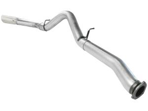 aFe Power - aFe Power ATLAS 5 IN Aluminized Steel DPF-Back Exhaust System w/Polished Tip GM Diesel Trucks 07.5-10 V8-6.6L (td) LMM - 49-04040-P - Image 3