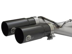 aFe Power - aFe Power Rebel Series 3 IN to 2-1/2 IN 409 Stainless Steel Cat-Back Exhaust w/Black Tip Ford F-150 04-08 V8-4.6/5.4L - 49-43079-B - Image 3