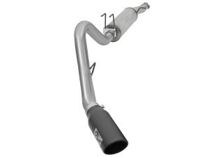 aFe Power MACH Force-Xp 409 Stainless Steel Cat-Back Exhaust System w/ Black Tip Ford Super Duty F-250/F-350 17-23 V8-6.2/7.3L - 49-43086-B