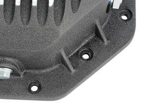 aFe Power - aFe Power Pro Series Rear Differential Cover Black w/ Machined Fins  Dodge 1500 94-18/ RAM EcoDiesel 14-22 (Corporate 9.25-12) - 46-70272 - Image 3