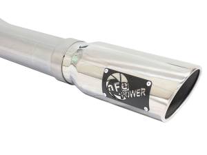 aFe Power - aFe Power MACH Force-Xp 3 IN to 3-1/2 IN 409 Stainless Steel Cat-Back Exhaust w/Polish Tip Ford F-150 15-20 V8-5.0L - 49-43073-P - Image 6