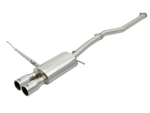 aFe Power - aFe Power MACH Force-Xp Stainless Steel Cat-Back Exhaust System w/ Polished Tip MINI Cooper S (F56/57) 15-23 L4-2.0L (t) B46 - 49-36331-P - Image 1