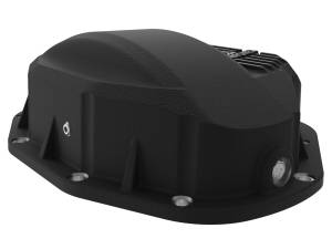 aFe Power - aFe Power Pro Series Rear Differential Cover Black w/ Machined Fins Dodge Diesel Trucks 94-02 / Ford Diesel Trucks 99-07 - 46-70032 - Image 5