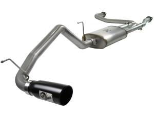 aFe Power - aFe Power MACH Force-Xp 2-1/2 IN to 3 IN 409 Stainless Steel Cat-Back Exhaust w/ Black Tip Nissan Titan 04-15 V8-5.6L - 49-46102-B - Image 1