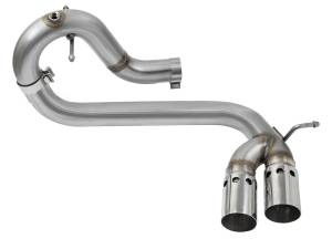 aFe Power - aFe Power Rebel Series 3 IN 409 Stainless Steel DPF-Back Exhaust System w/Polished Tip GM Colorado/Canyon 16-22 L4-2.8L (td) LWN - 49-44065-P - Image 2