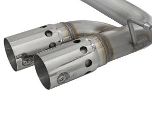 aFe Power - aFe Power Rebel Series 3 IN 409 Stainless Steel DPF-Back Exhaust System w/Polished Tip GM Colorado/Canyon 16-22 L4-2.8L (td) LWN - 49-44065-P - Image 3