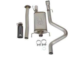 aFe Power - aFe Power MACH Force-Xp 2-1/2in 409 Stainless Steel Cat-Back Exhaust System w/Black Tip Toyota Tacoma 05-12 L4-2.7L - 49-46031-B - Image 7