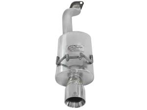 aFe Power - aFe Power Takeda 2-1/2in 304 Stainless Steel Axle-Back Exhaust System Honda Civic 06-11 L4-1.8L - 49-36610 - Image 2