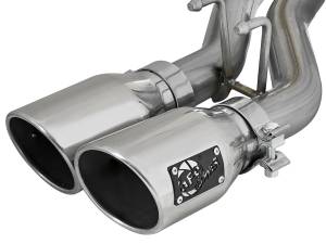 aFe Power - aFe Power Rebel Series 2-1/2 IN 409 Stainless Steel Cat-Back Exhaust System w/Polished Tip Jeep Wrangler (JK) 07-18 V6-3.6L/3.8L - 49-48054-P - Image 2