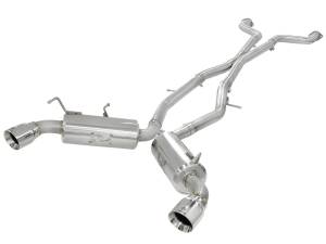 aFe Power Takeda 2-1/2 IN 304 Stainless Steel Cat-Back Exhaust System Nissan 370Z 09-20 V6-3.7L - 49-36107