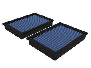 aFe Power Magnum FLOW OE Replacement Air Filter w/ Pro 5R Media (Pair) Infiniti Q50 16-19 / Q60 17-19 V6-3.0 (tt) / Q70 14-19 V6-3.7L - 30-10271-MA