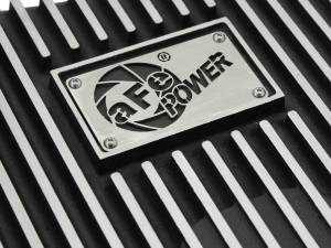 aFe Power - aFe POWER Pro Series Transmission Pan Black w/ Machined Fins Ford Diesel Trucks 11-21 V8-6.7L (td) (6R140 Transmission) - 46-70182 - Image 6