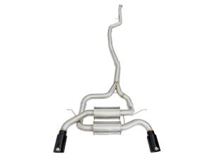 aFe Power - aFe Power MACH Force-Xp 2-1/2 IN 304 Stainless Steel Cat-Back Exhaust w/Black Tip BMW 335i (F30) 12-15/435i (F32/F33) 14-16 L6-3.0L (t) N55 - 49-36326-B - Image 2