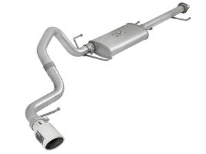 aFe Power Scorpion 2-1/2 IN Aluminized Steel Cat-Back Exhaust System w/ Polished Tip Toyota FJ Cruiser 07-18 V6-4.0L - 49-06039-P