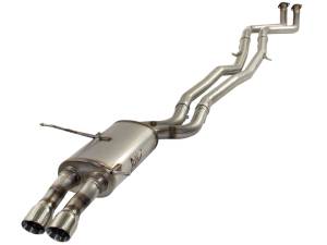 aFe Power MACH Force-Xp 2-1/4 IN 409 Stainless Steel Cat-Back Exhaust System BMW 325i/ci / 330i/ci (E46) 01-06 L6-2.5/3.0L (M54) - 49-46309
