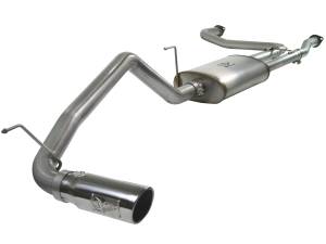 aFe Power MACH Force-Xp 2-1/2 IN to 3 IN 409 Stainless Steel Cat-Back Exhaust w/Polish Tip Nissan Titan 04-15 V8-5.6L - 49-46102-P
