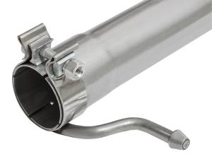 aFe Power - aFe Power Scorpion 2-1/2 IN Aluminized Steel Cat-Back Exhaust System w/ Polished Tip Jeep Wrangler (JK) 07-18 V6-3.6L/3.8L - 49-08044-1P - Image 6