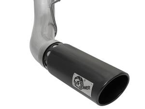 aFe Power - aFe Power ATLAS 5 IN Aluminized Steel DPF-Back Exhaust System w/Black Tip Ford Diesel Trucks 17-23 V8-6.7L (td) - 49-03090-B - Image 5