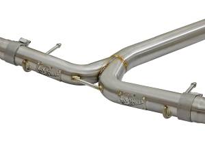 aFe Power - aFe Power Takeda 2-1/4 to 2-1/2 IN 304 Stainless Steel Cat-Back Exhaust w/Polished Tips Honda Civic Sedan 16-21 L4-1.5L (t) - 49-36615-P - Image 4